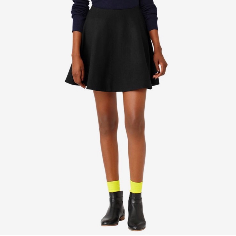 Kate Spade Saturday black Perfect Circle Skirt 4 - Picture 6 of 6